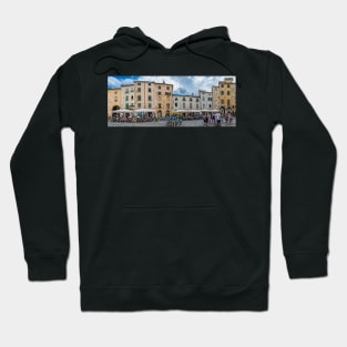 The Piazza of Lucca Italy Hoodie